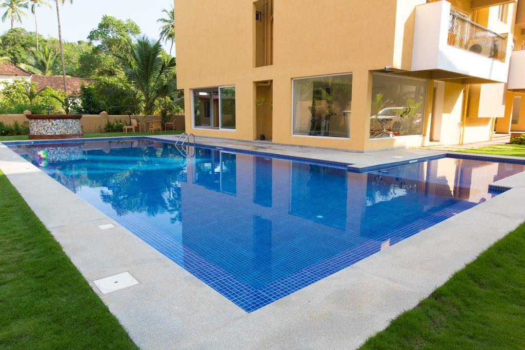 Veera Strand Park Serviced Apartments Calangute Exterior foto