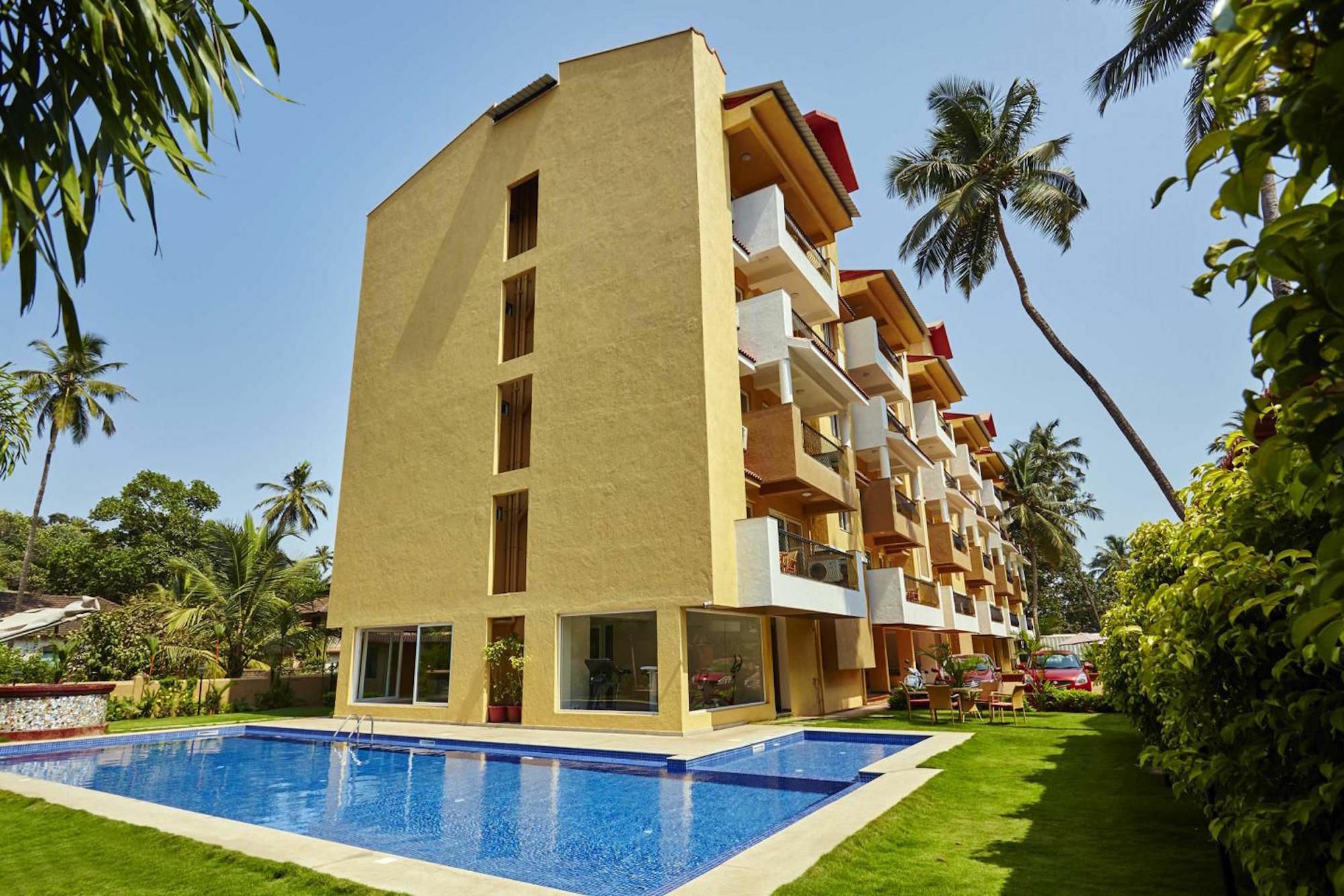 Veera Strand Park Serviced Apartments Calangute Exterior foto