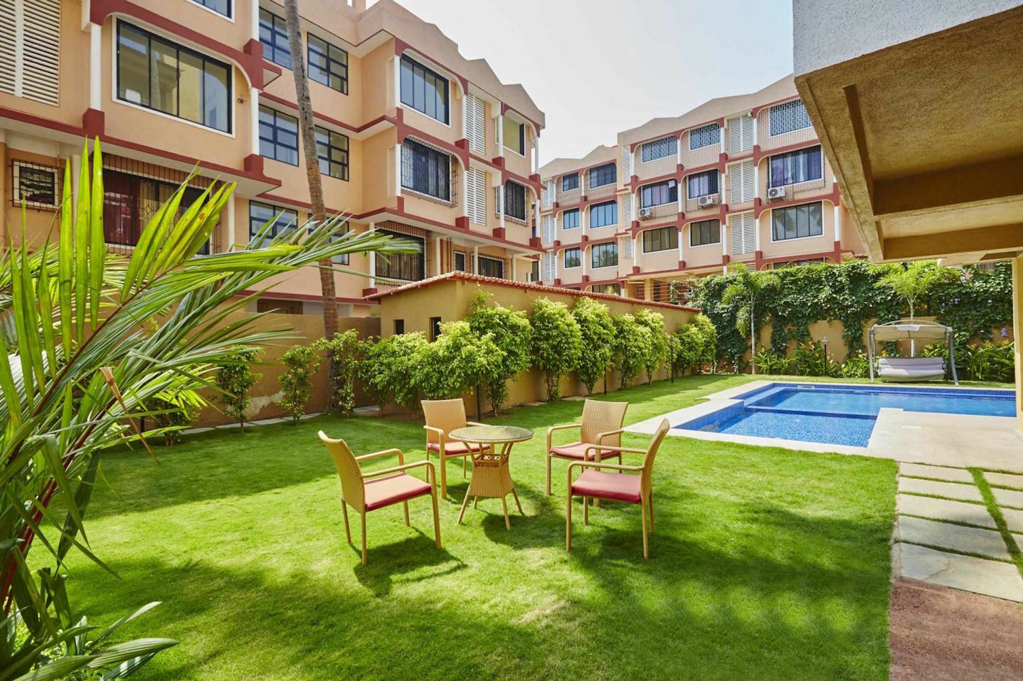 Veera Strand Park Serviced Apartments Calangute Exterior foto