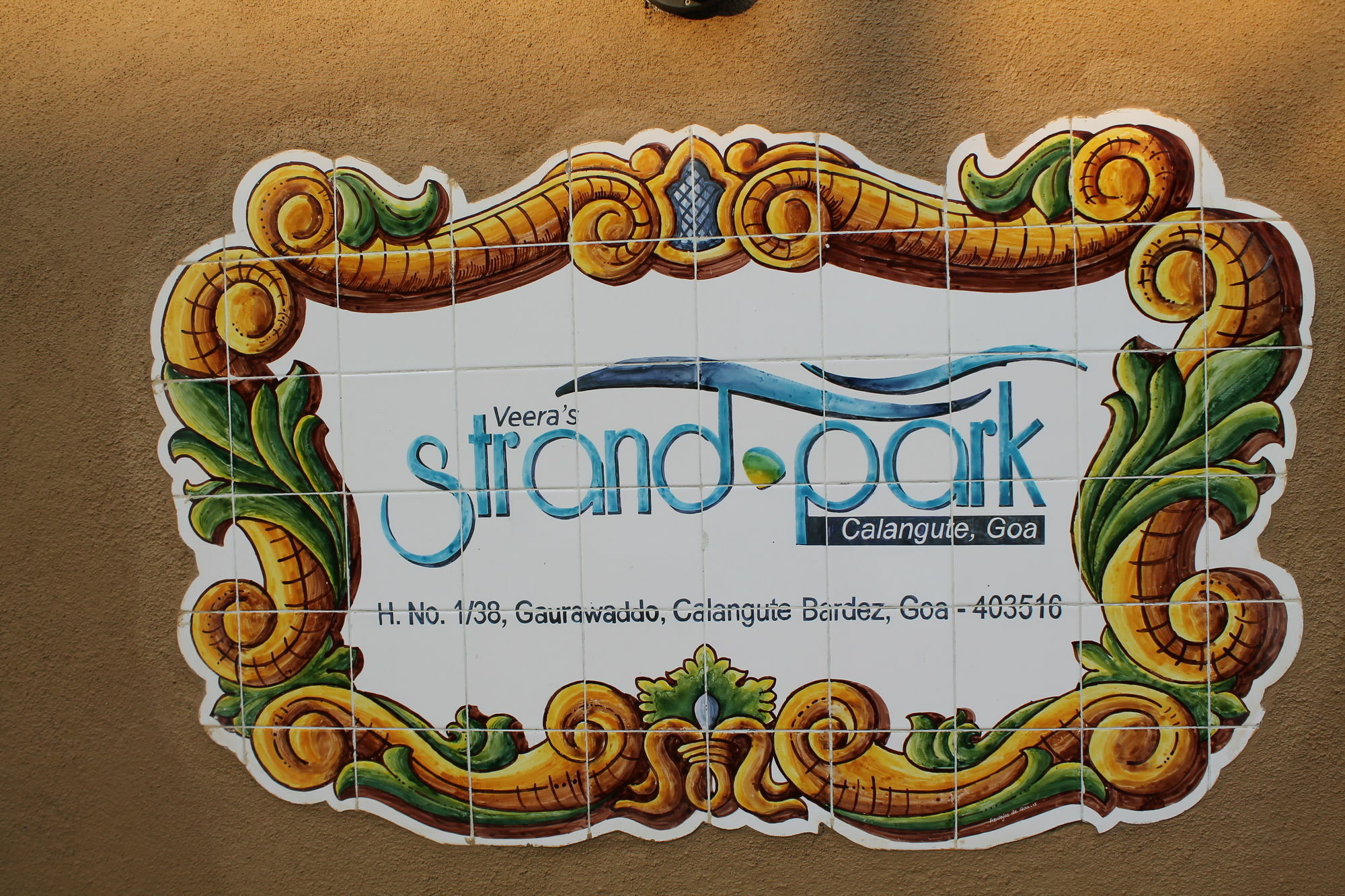 Veera Strand Park Serviced Apartments Calangute Exterior foto